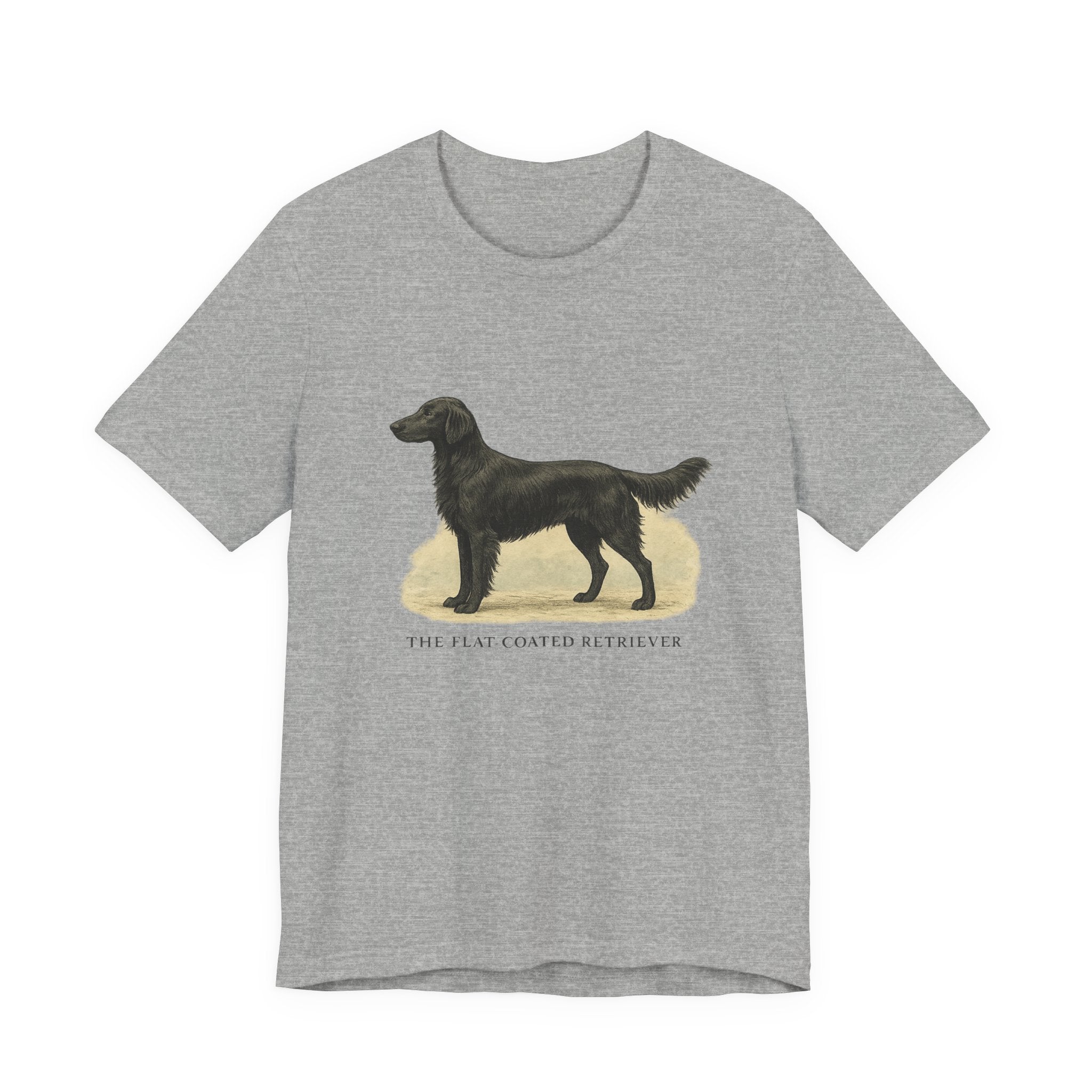 The Flat-Coated Retriever Field Guide Tee