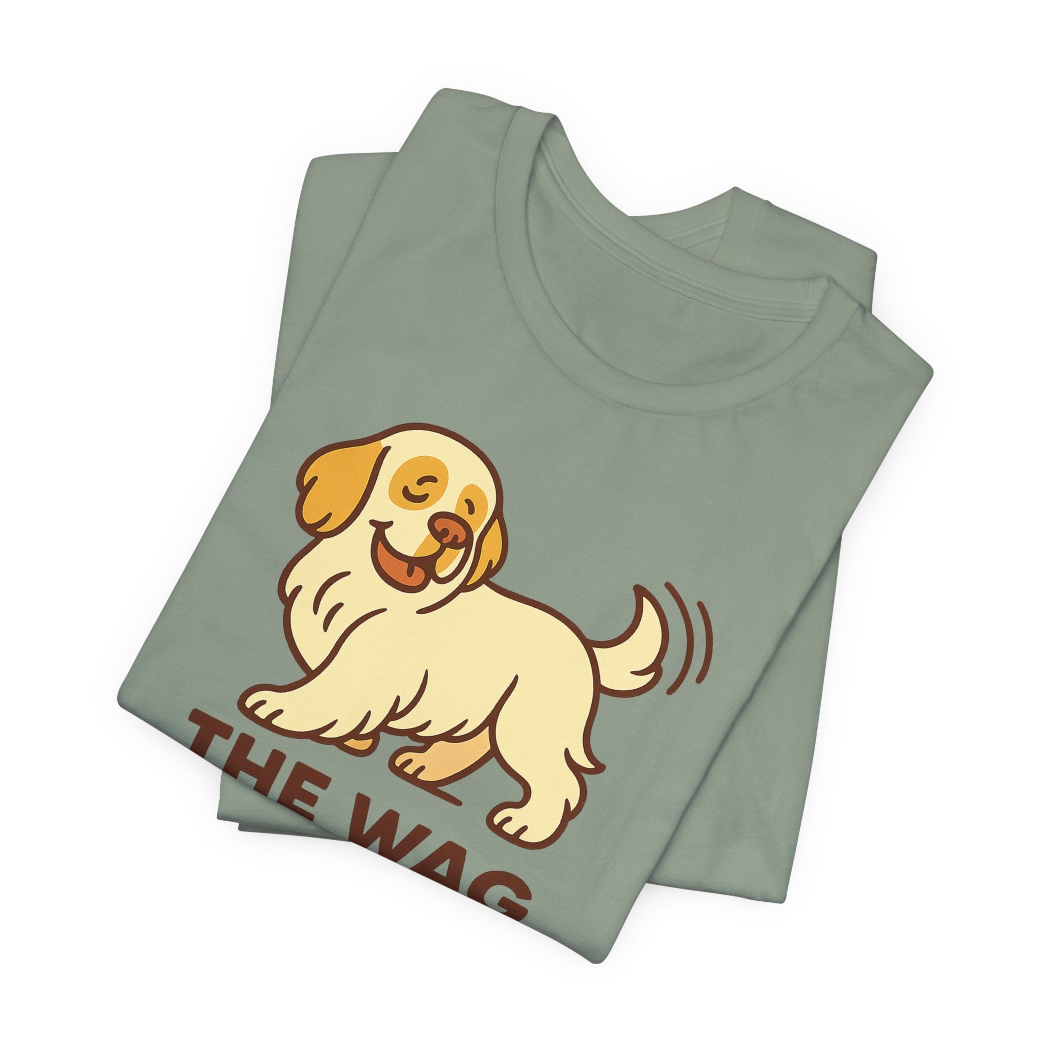Clumber Wag Starts at the Shoulders Tee