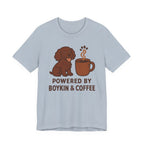 Boykin Spaniel Powered by Boykin & Coffee Tee