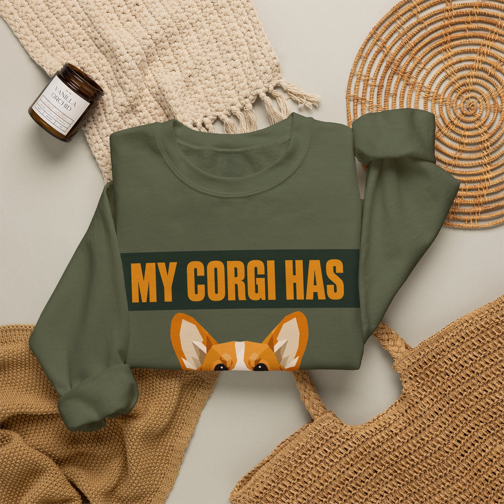 My Corgi Has Loud Opinions Sweatshirt