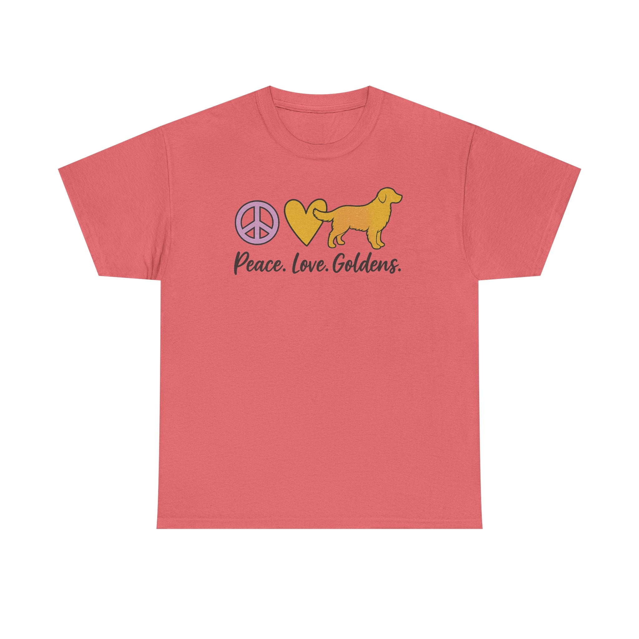 Peace Love Goldens T-Shirt