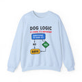 Dog Logic If I Bark It's Important Funny Flowchart Sweatshirt