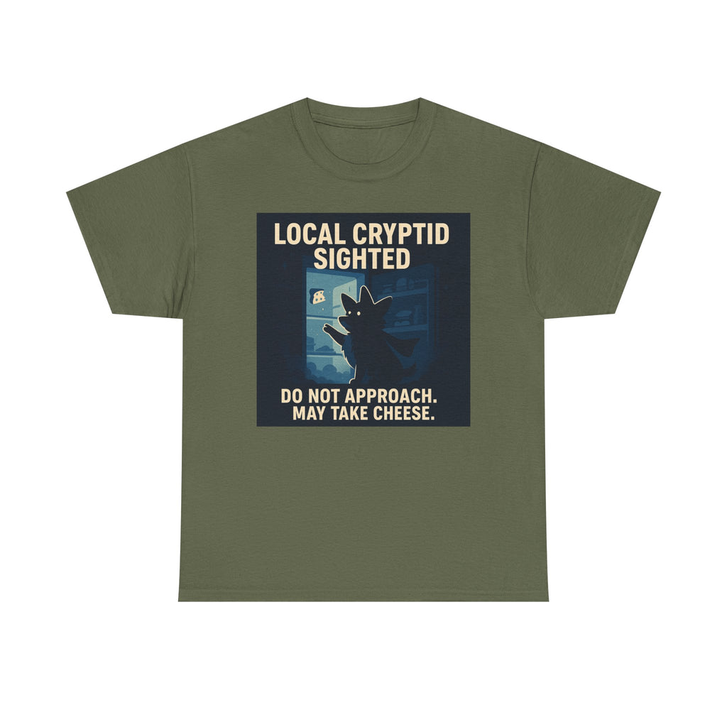 Local Cryptid Sighted Cheese Thief Corgi T-Shirt