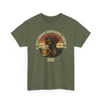 Best German Shorthaired Pointer Dad With Beer T-Shirt