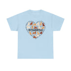 Golden Retriever Dogaholic Heart T-Shirt