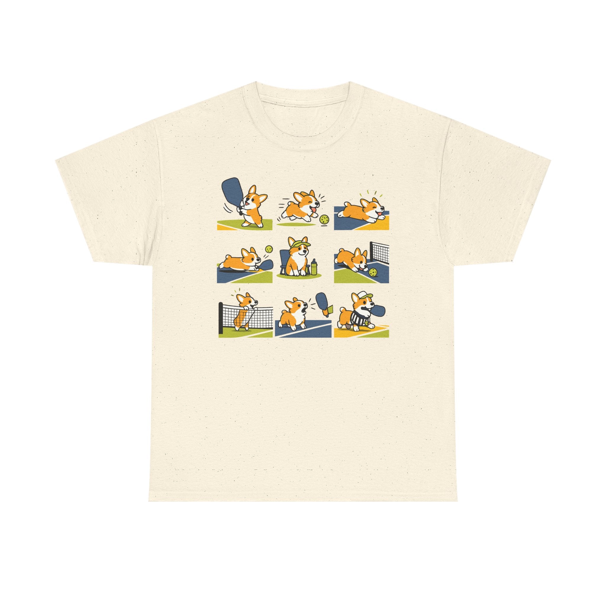 Corgi Pickleball Star T-Shirt
