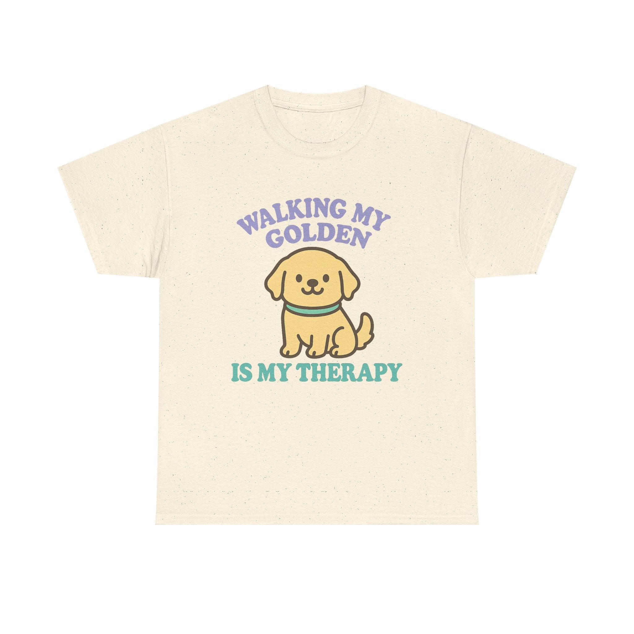 Walking My Golden Kawaii T-Shirt