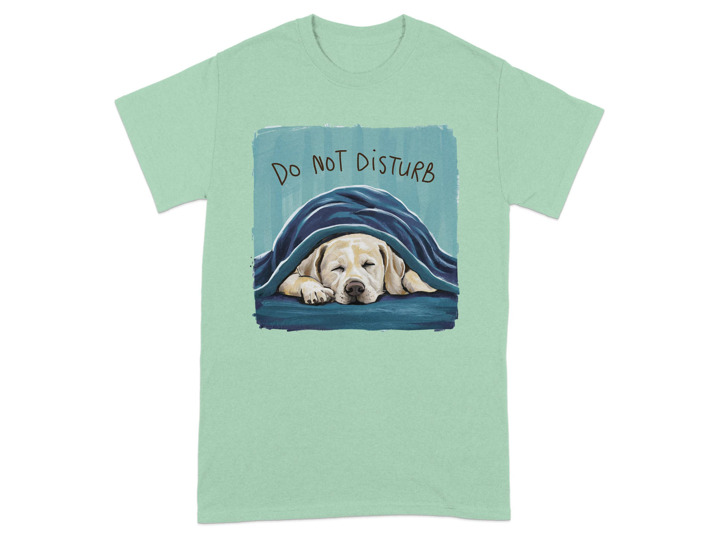 Do Not Disturb Sleeping Dog Design T Shirt product type