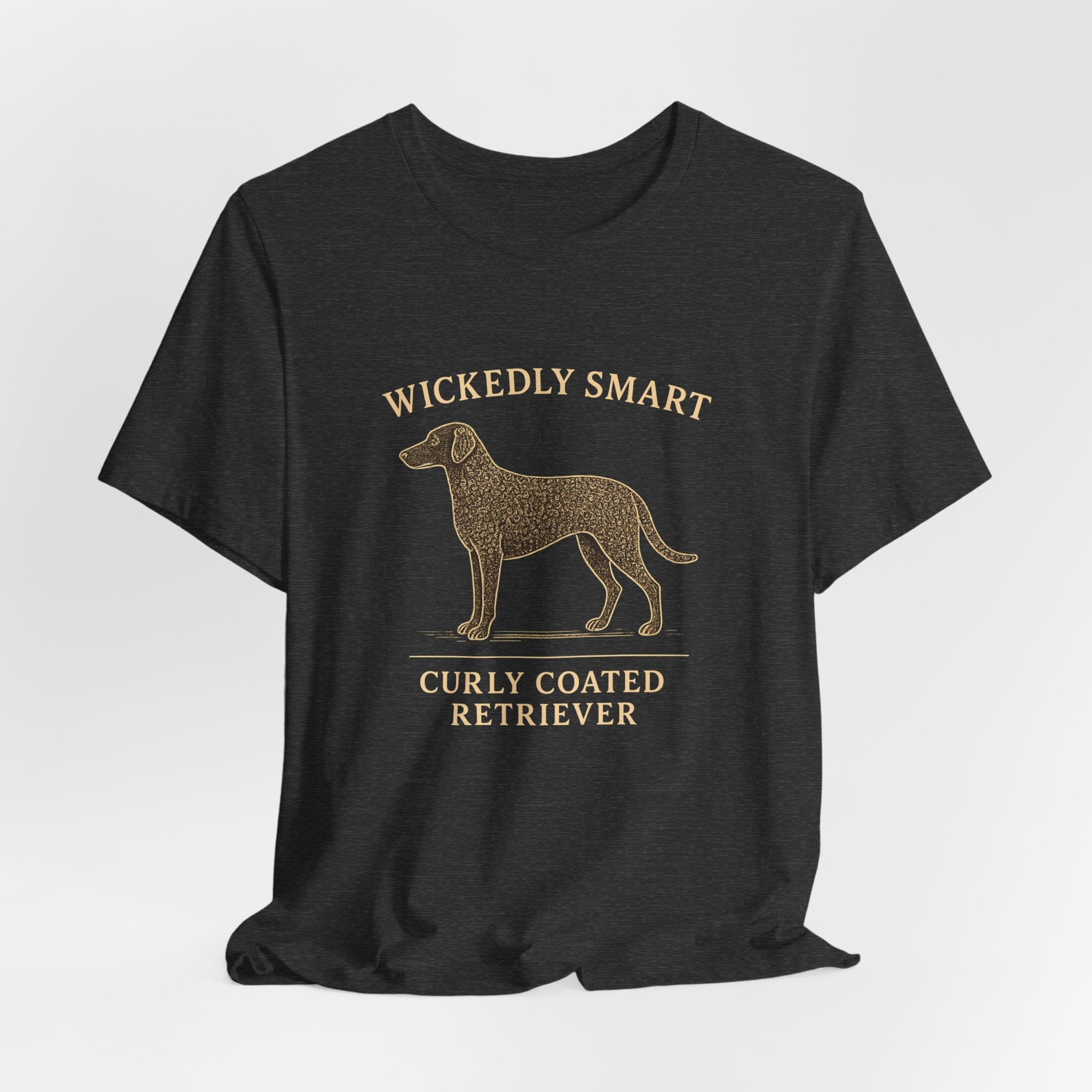 Curly-Coated Retriever Wickedly Smart Tee