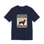 Field Spaniel Built For Activity And Endurance Tee