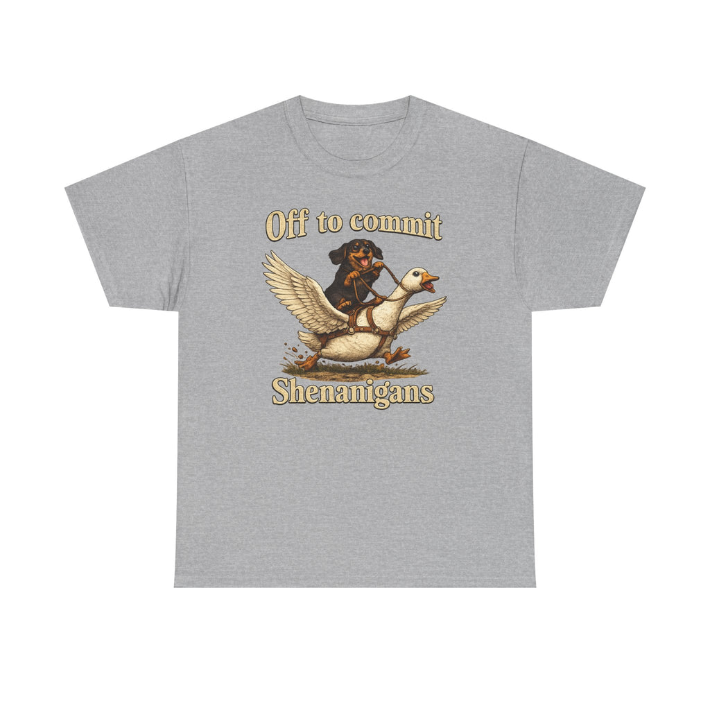 Shenanigans Unleashed Dachshund T-Shirt