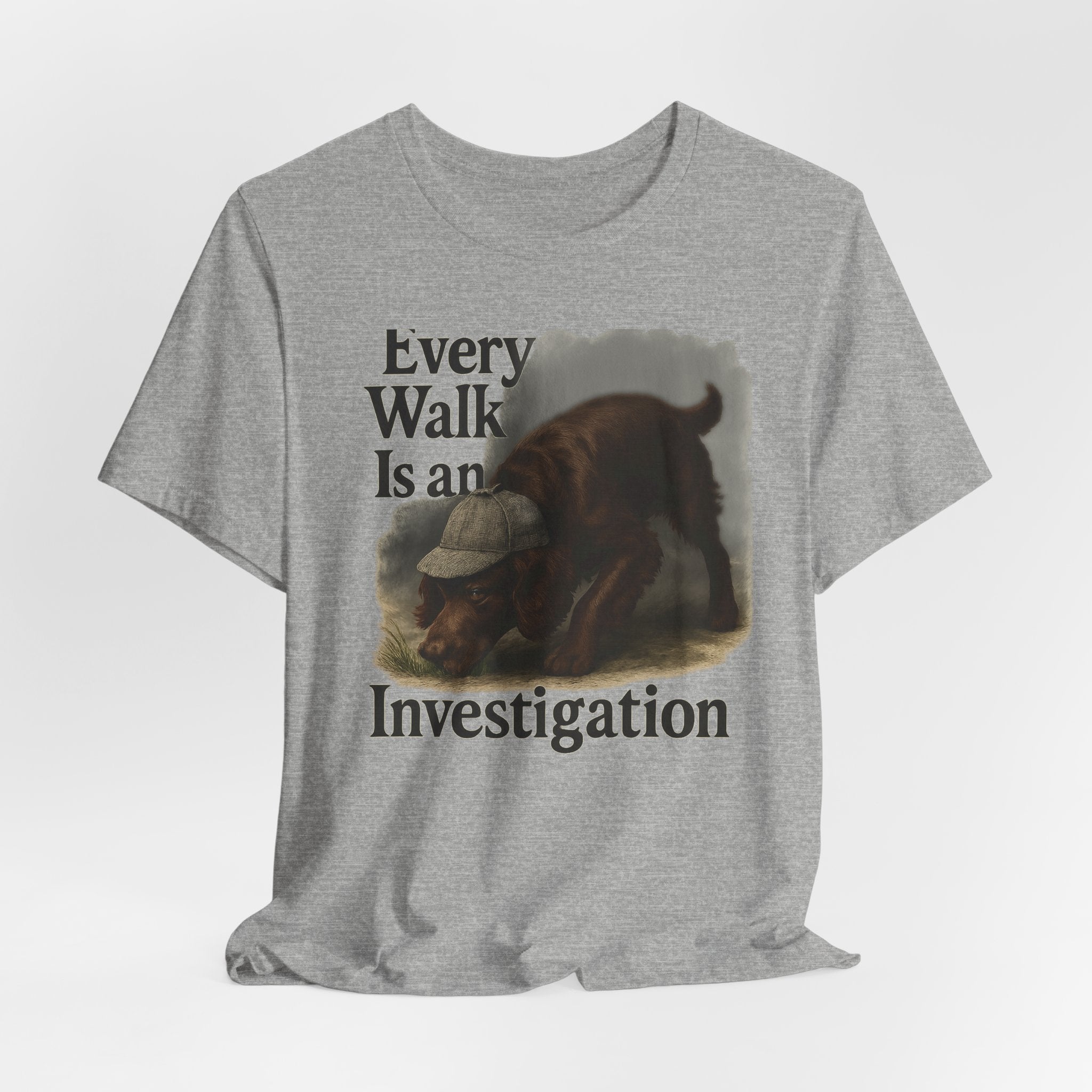 Boykin Spaniel Every Walk Is an Investigation Tee