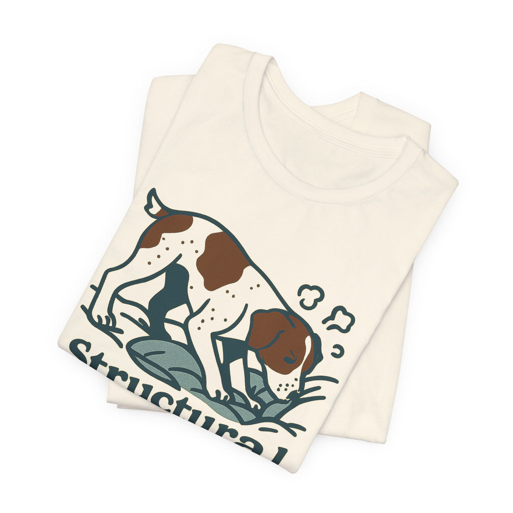 Brittany Spaniel Structural Engineer, Couch Division Tee