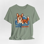 Surfs Up Legs Arent Corgi T-Shirt