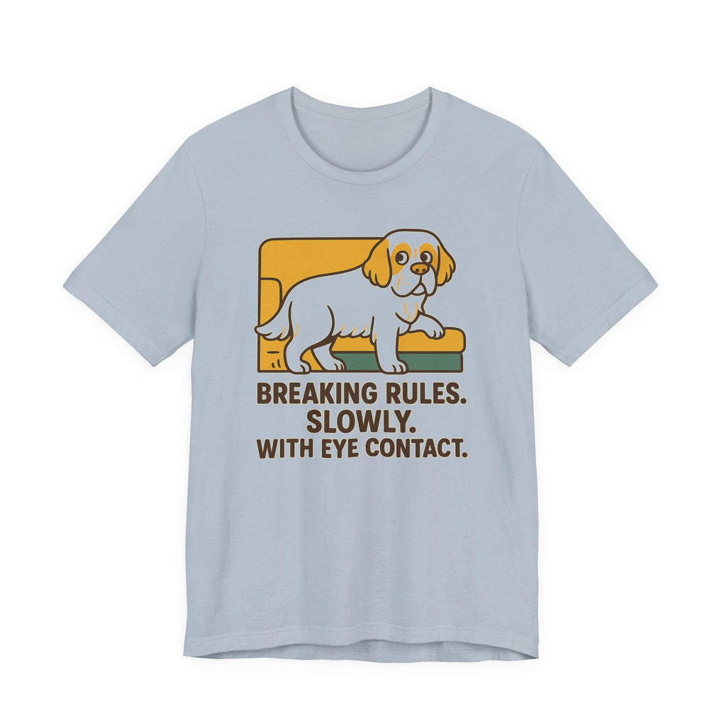 Clumber Breaking Rules Slowly Tee