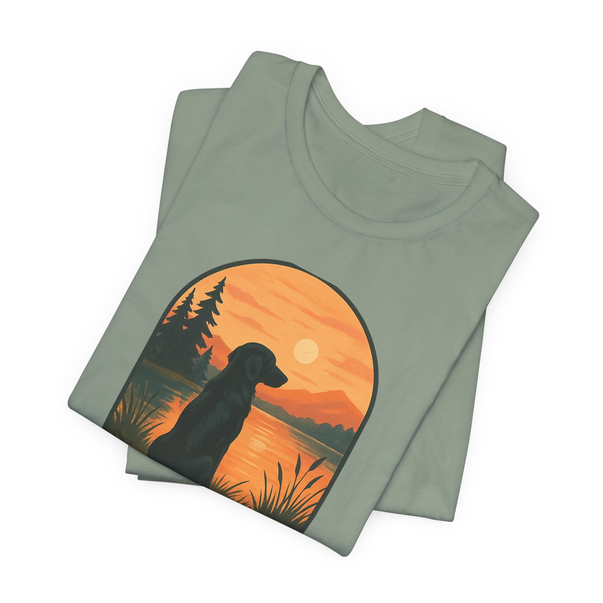 Flat-Coat Paws and Reflect Tee