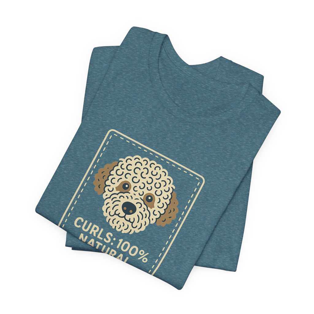 Lagotto Curls 100% Natural Tee
