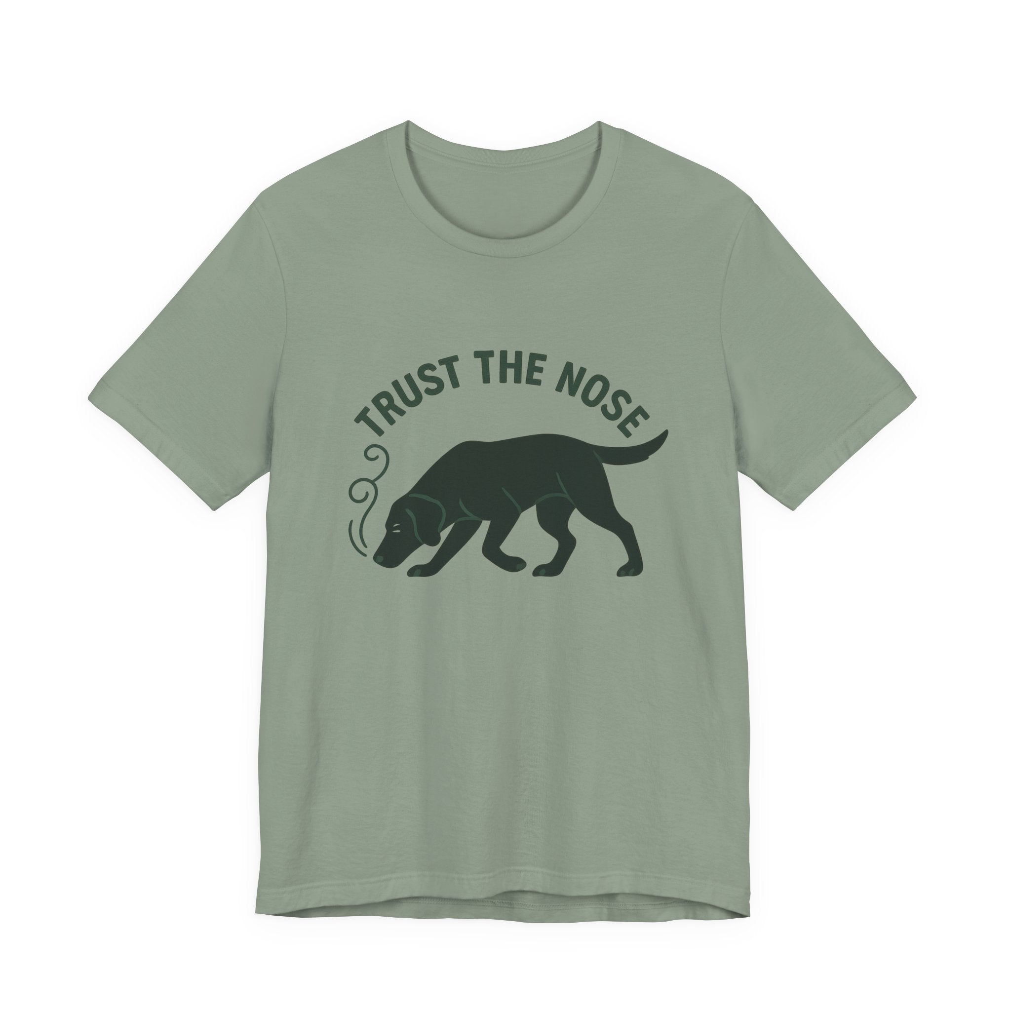 Black Lab Trust the Nose Tee