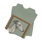 Greyhound A Study in Pointillism Tee