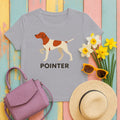 Pointer Silhouette T-shirt in Athletic Heather
