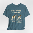 Brittany Spaniel Regal. Also Unhinged. Tee