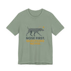 Weimaraner Nose First Tee