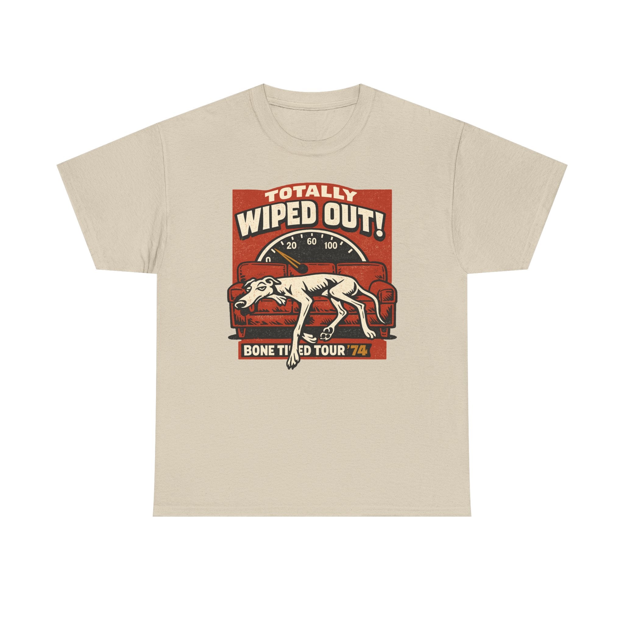 Bone Tired '74 Vintage Greyhound T-Shirt