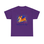 Unleash the Joy Playful Corgi Illustration T-Shirts
