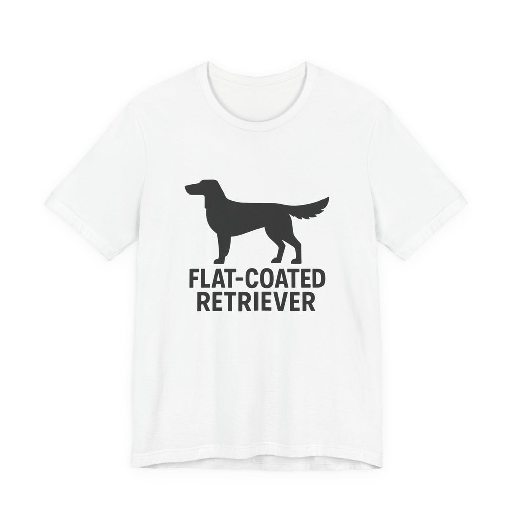 Flat-Coated Retriever Silhouette Tee