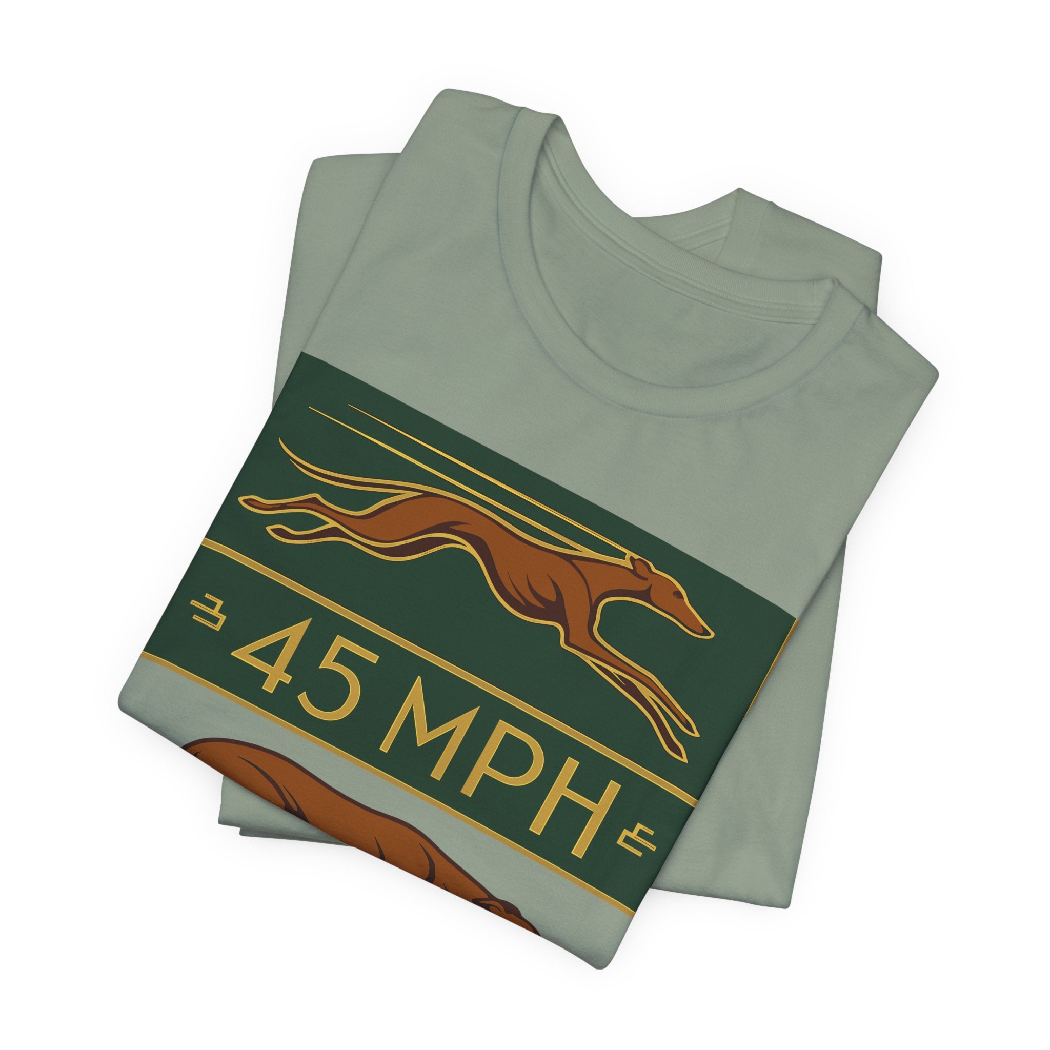 Greyhound 45 MPH Couch Potato Tee