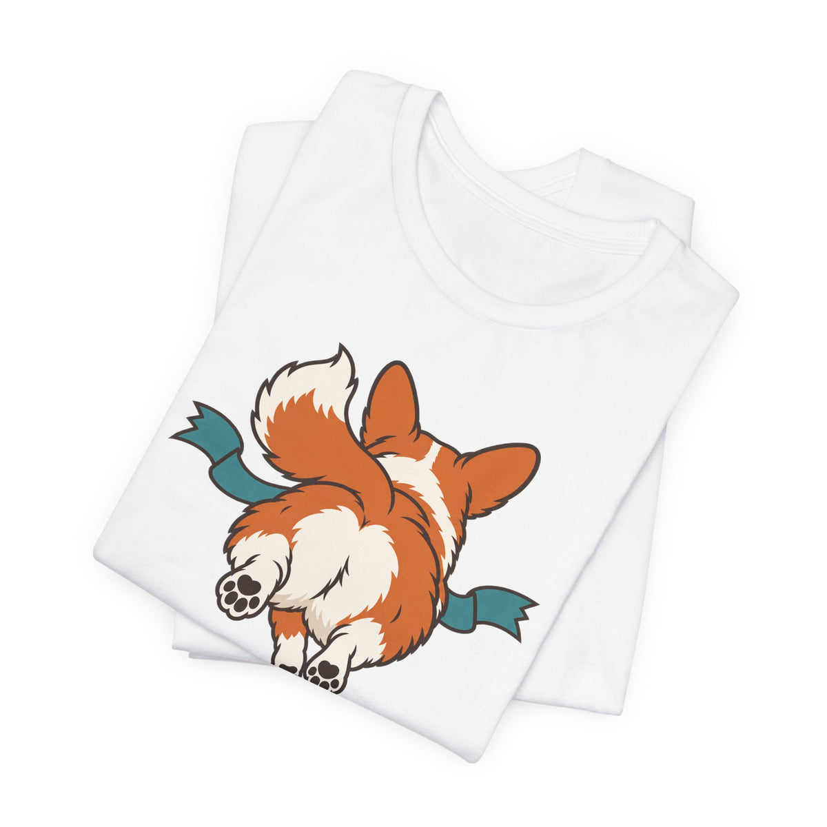 Photo Finish Mostly Fluff Corgi T-Shirt
