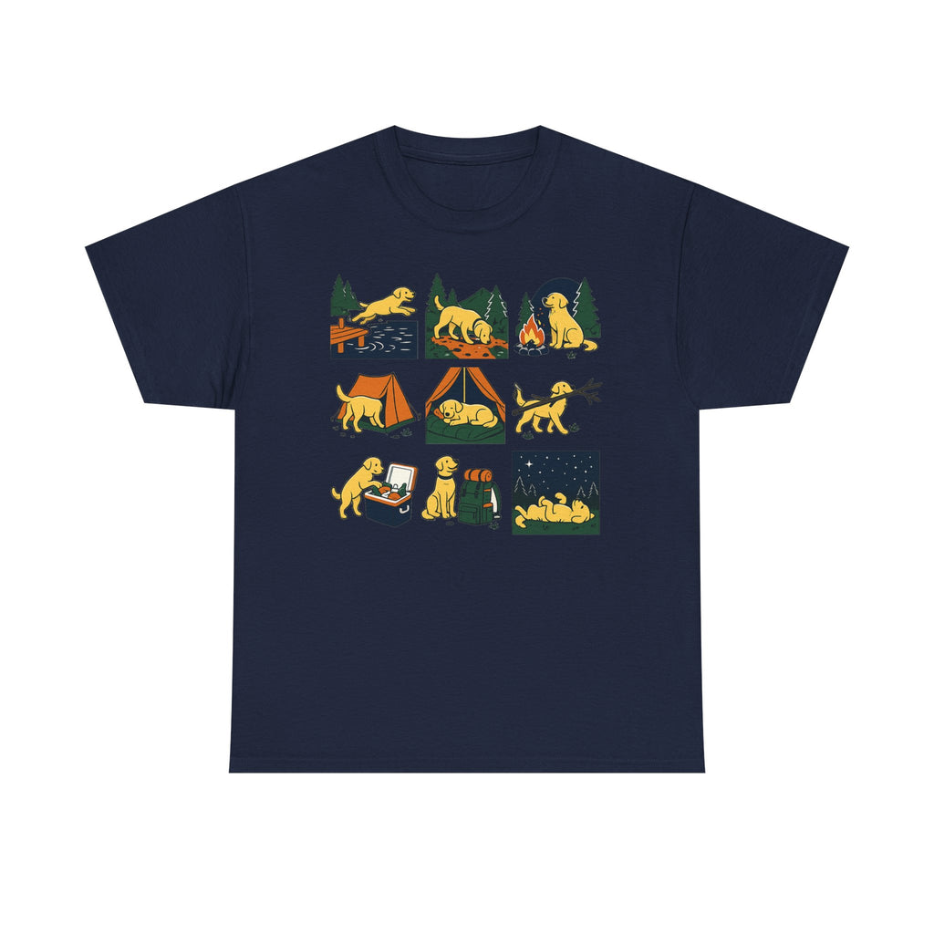 Outdoor Golden Life Camping T-Shirt