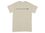 T-shirt with text "RUN, EAT, SLEEP, REPEAT." and a dog graphic.