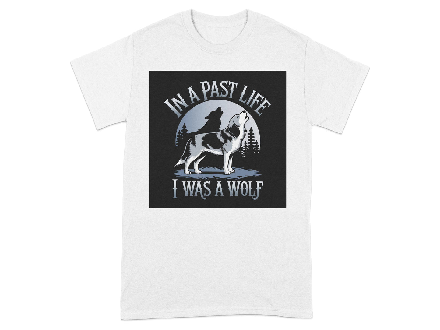 In a Past Life I Was a Wolf graphic print product type