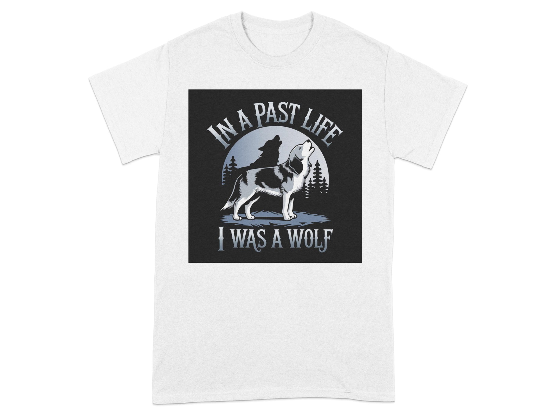In a Past Life I Was a Wolf graphic print product type