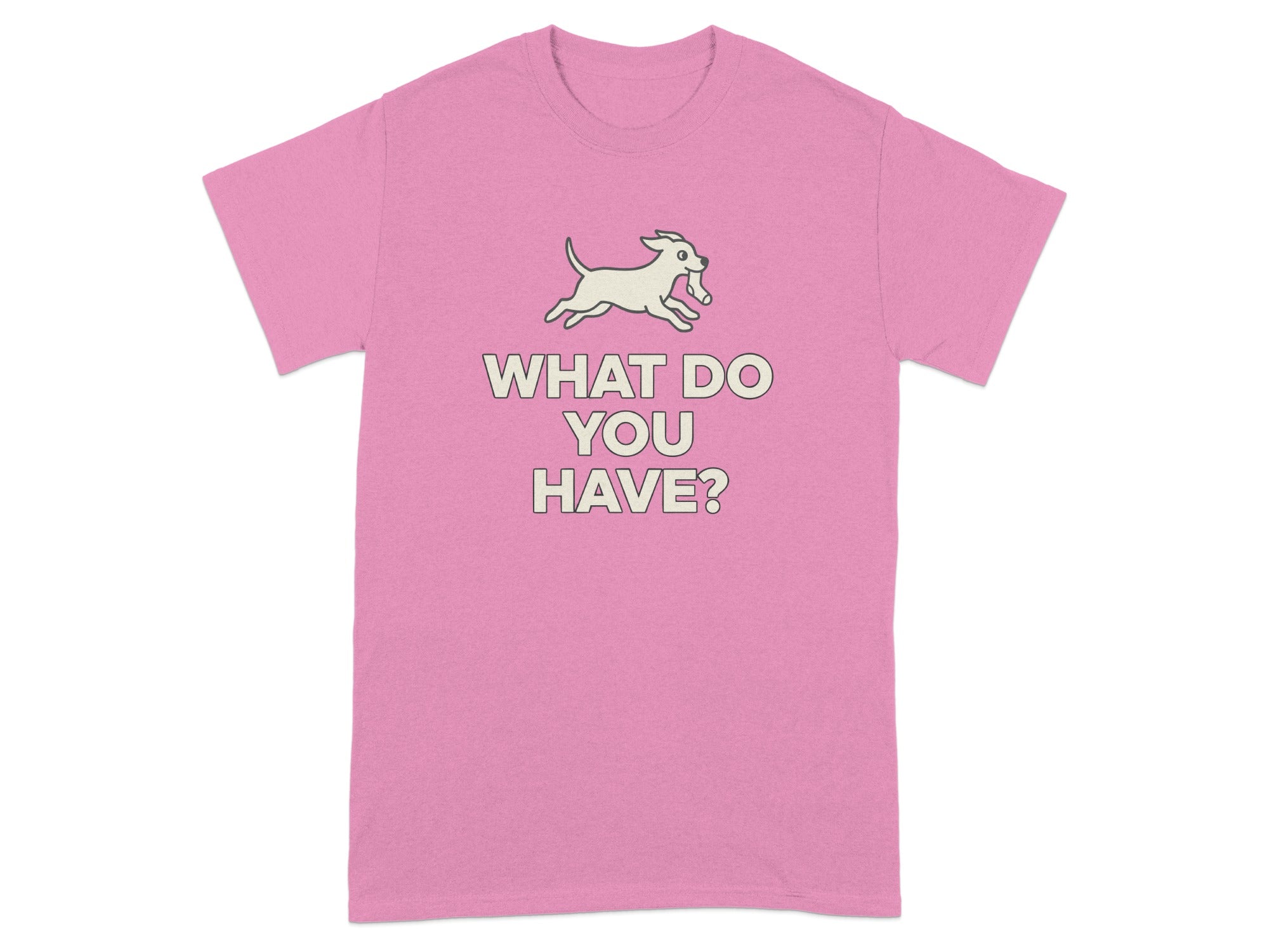 What Do You Have Pink Graphic T-Shirt