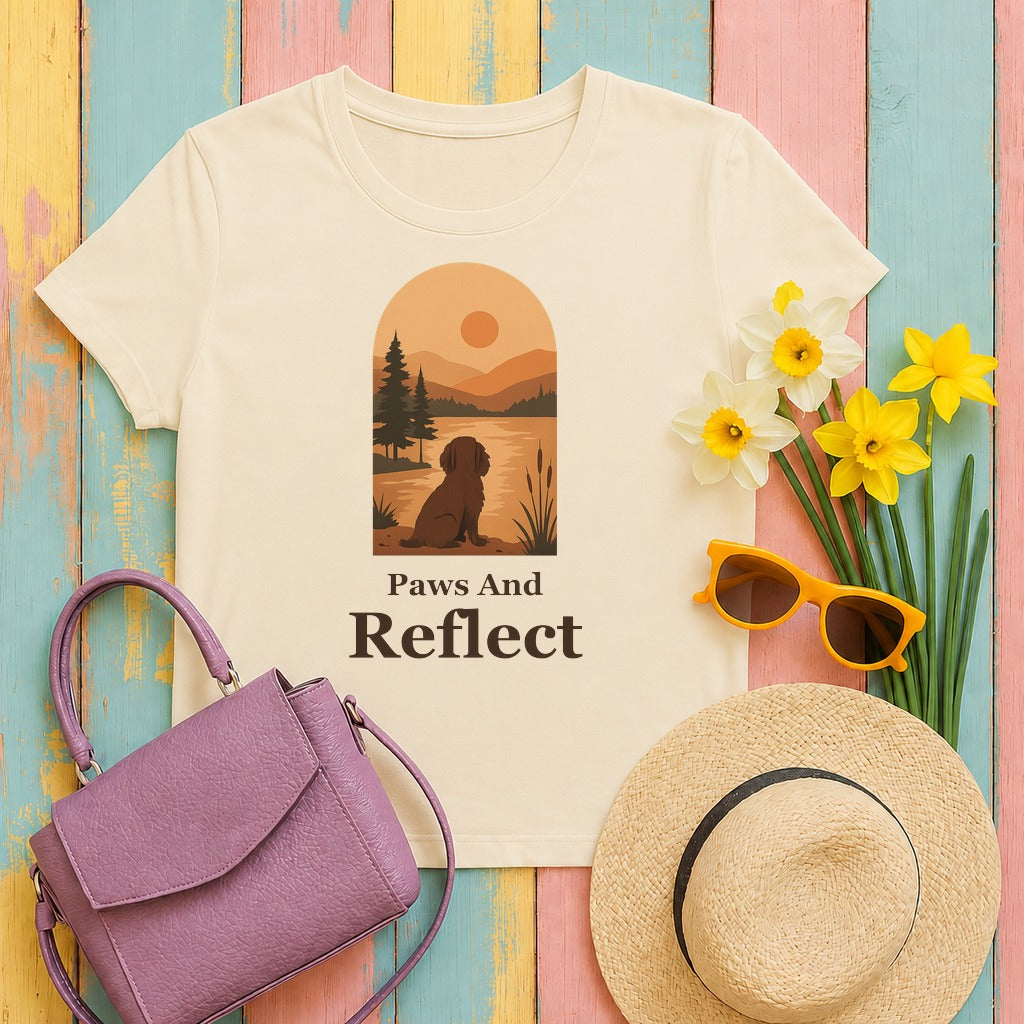 Boykin Spaniel Paws and Reflect T-shirt