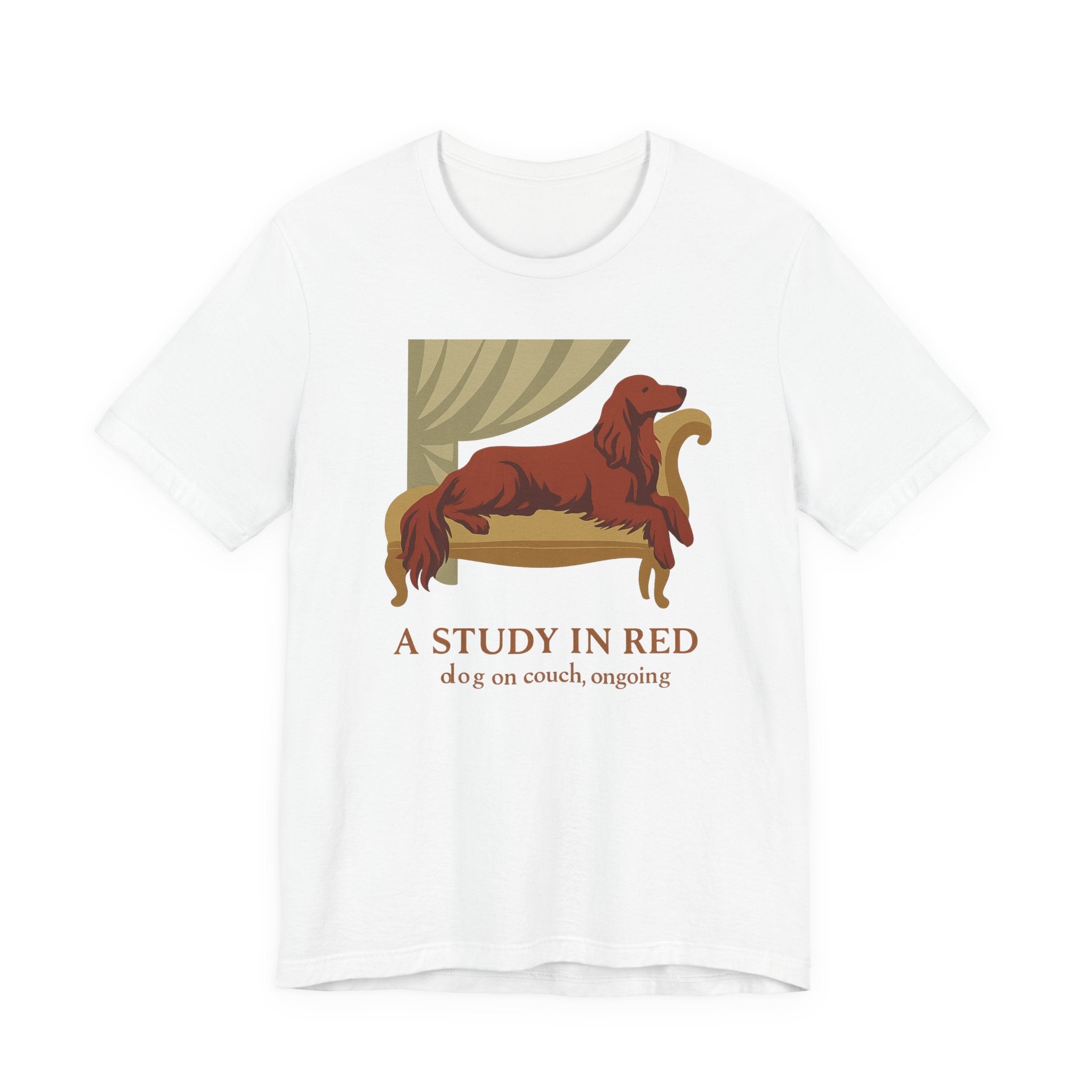 Irish Setter A Study in Red Tee