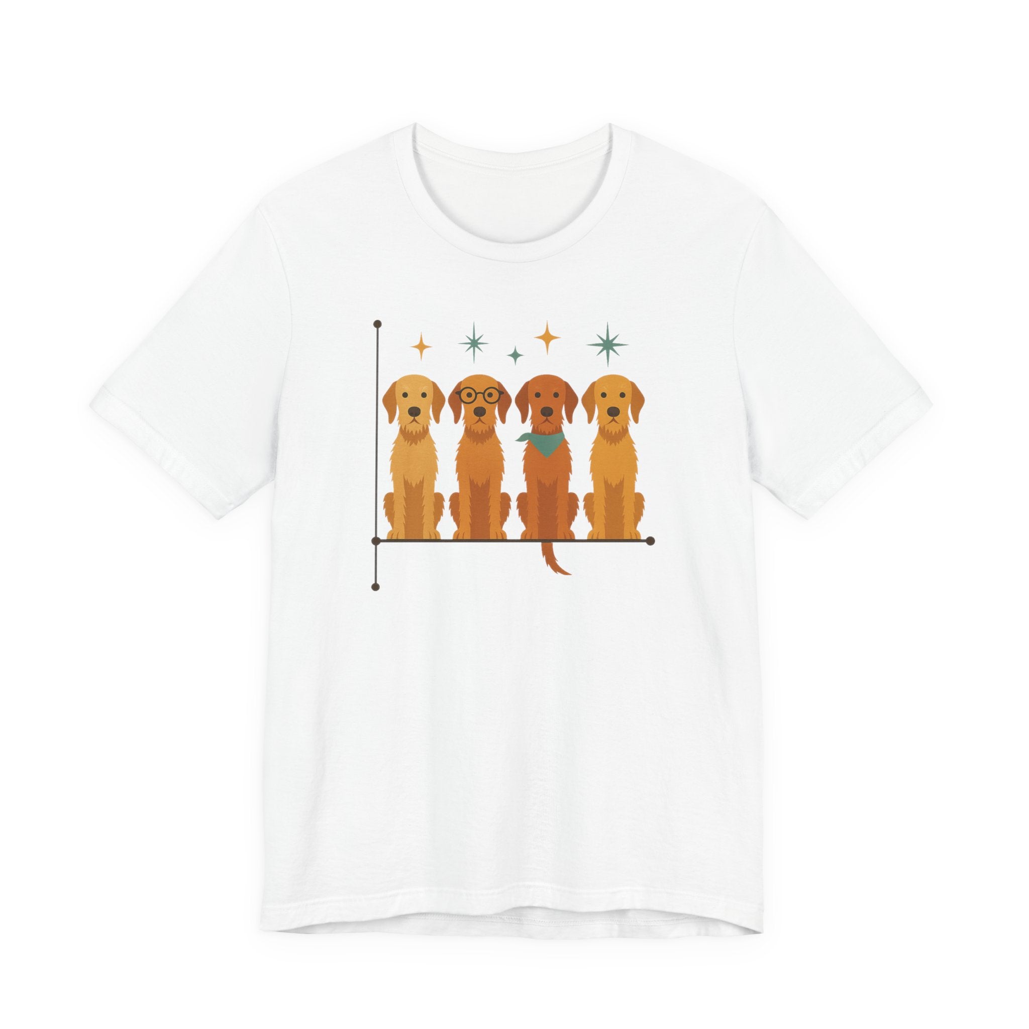 Mid-Century Wirehaired Vizsla Tee