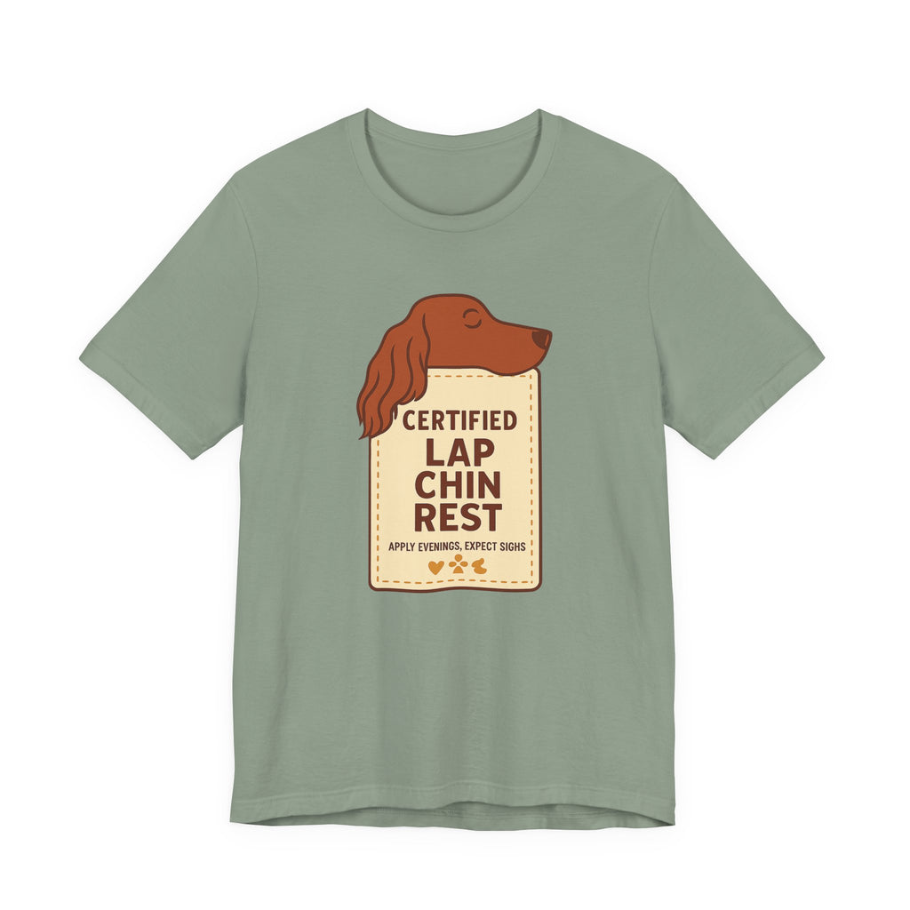 Irish Setter Certified Lap Chin Rest Tee