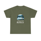Contemplate life with our Paws and Reflect T-Shirts
