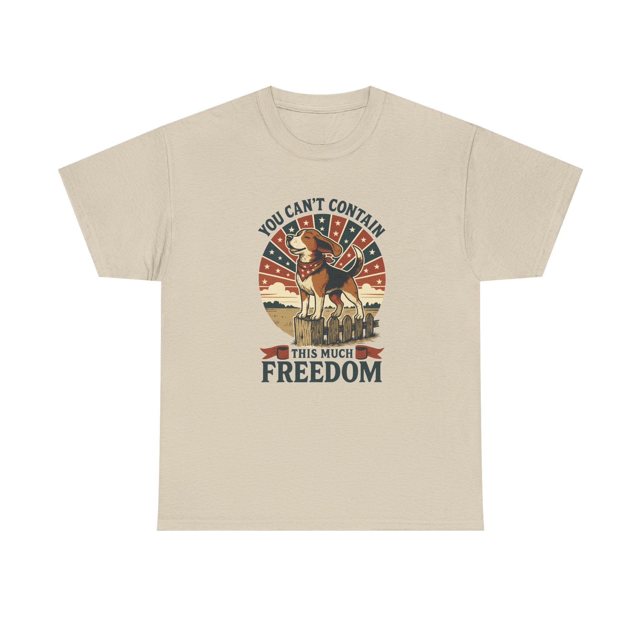 You Can't Contain This Much Freedom Beagle T-Shirt