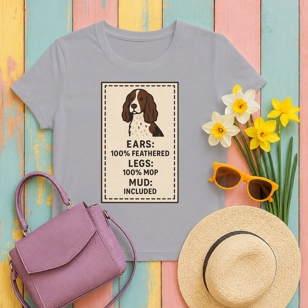 Springer Ears 100% Feathered Tee in Athletic Heather