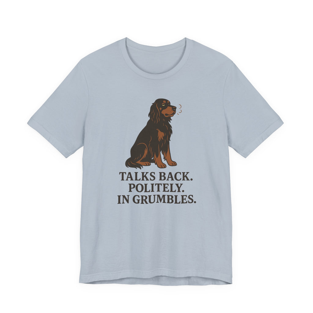 Gordon Talks Back in Grumbles Tee