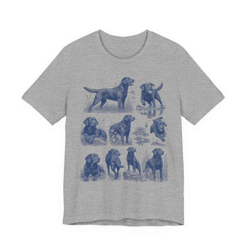 Indigo Labrador Collage T-Shirt