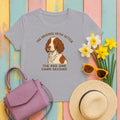 Irish Red and White Setter The Original Irish Setter Tee in Athletic Heather