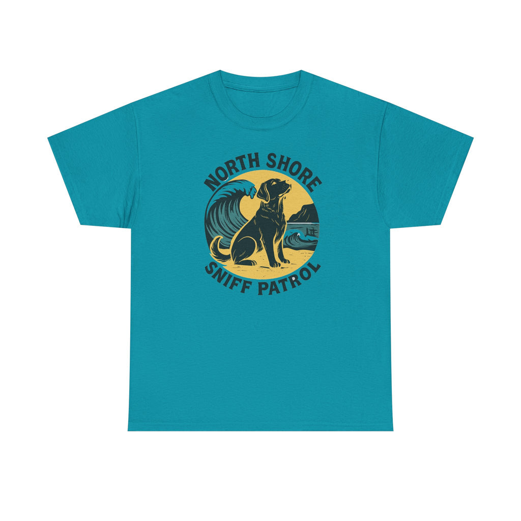 North Shore Sniff Patrol Beach Labrador Retriever T-Shirt