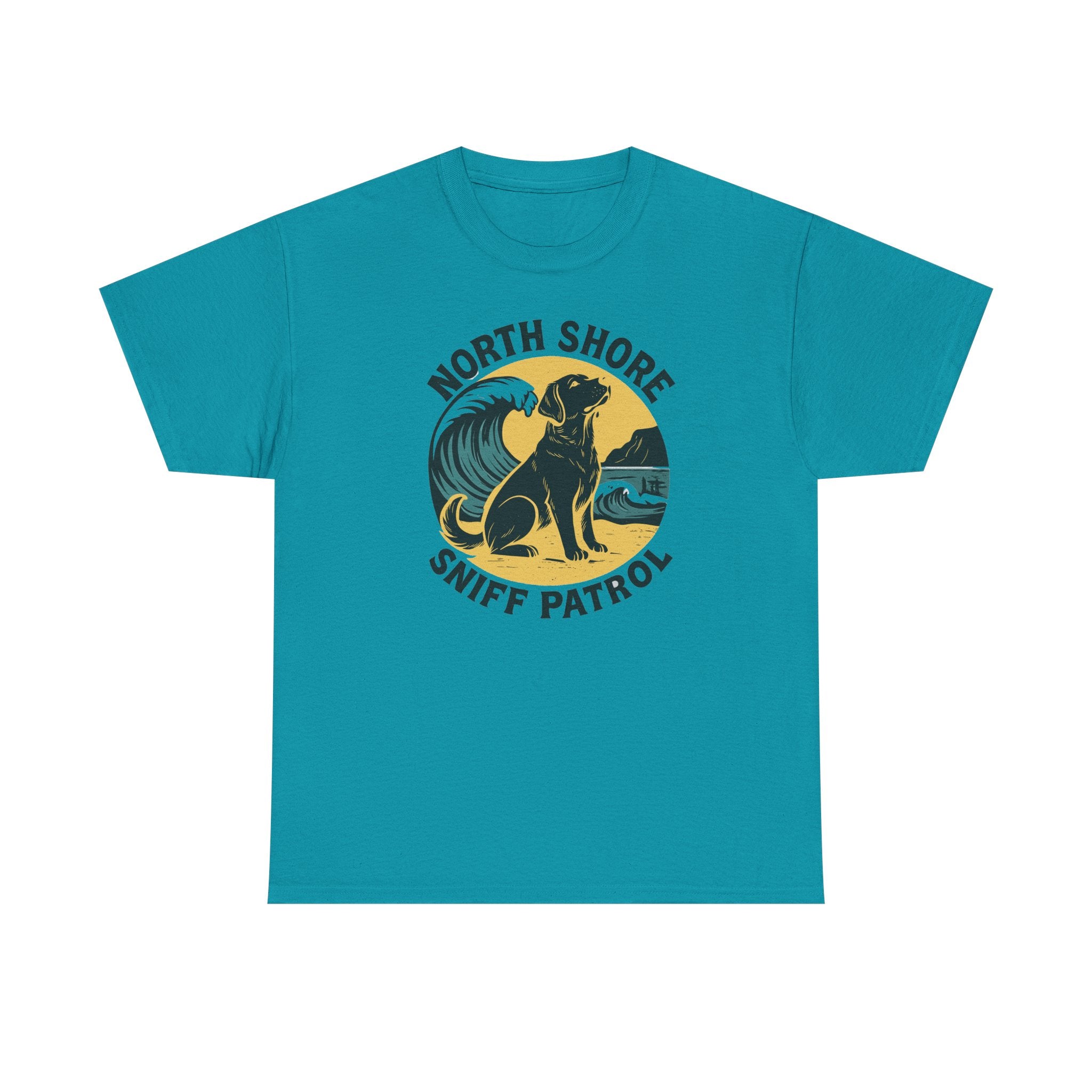 North Shore Sniff Patrol Beach Labrador Retriever T-Shirt