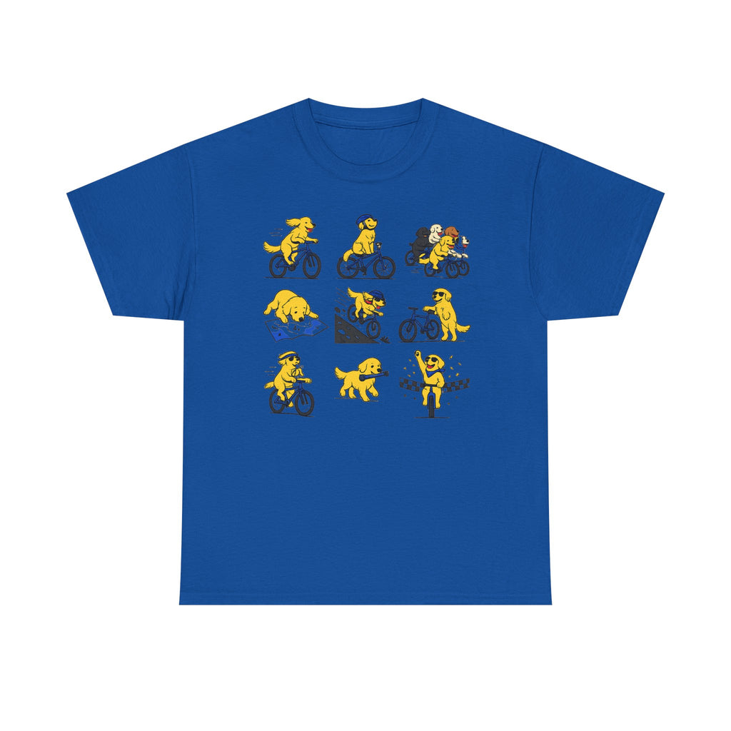 Golden Retriever Cycle Club T-Shirt