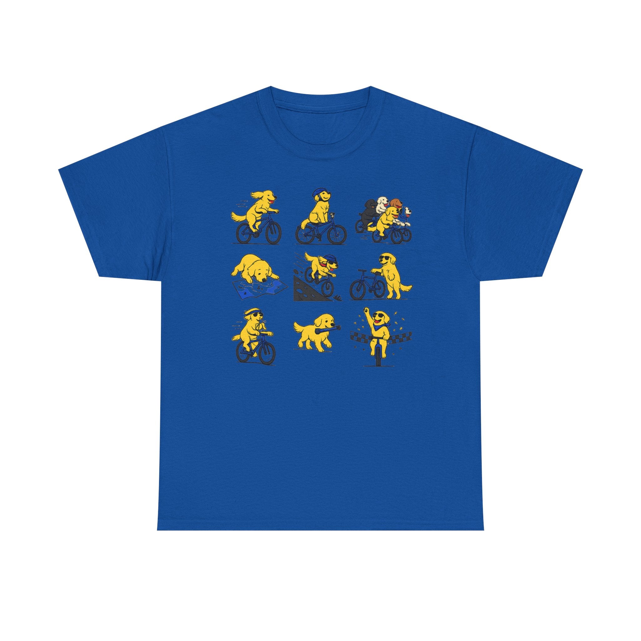 Golden Retriever Cycle Club T-Shirt
